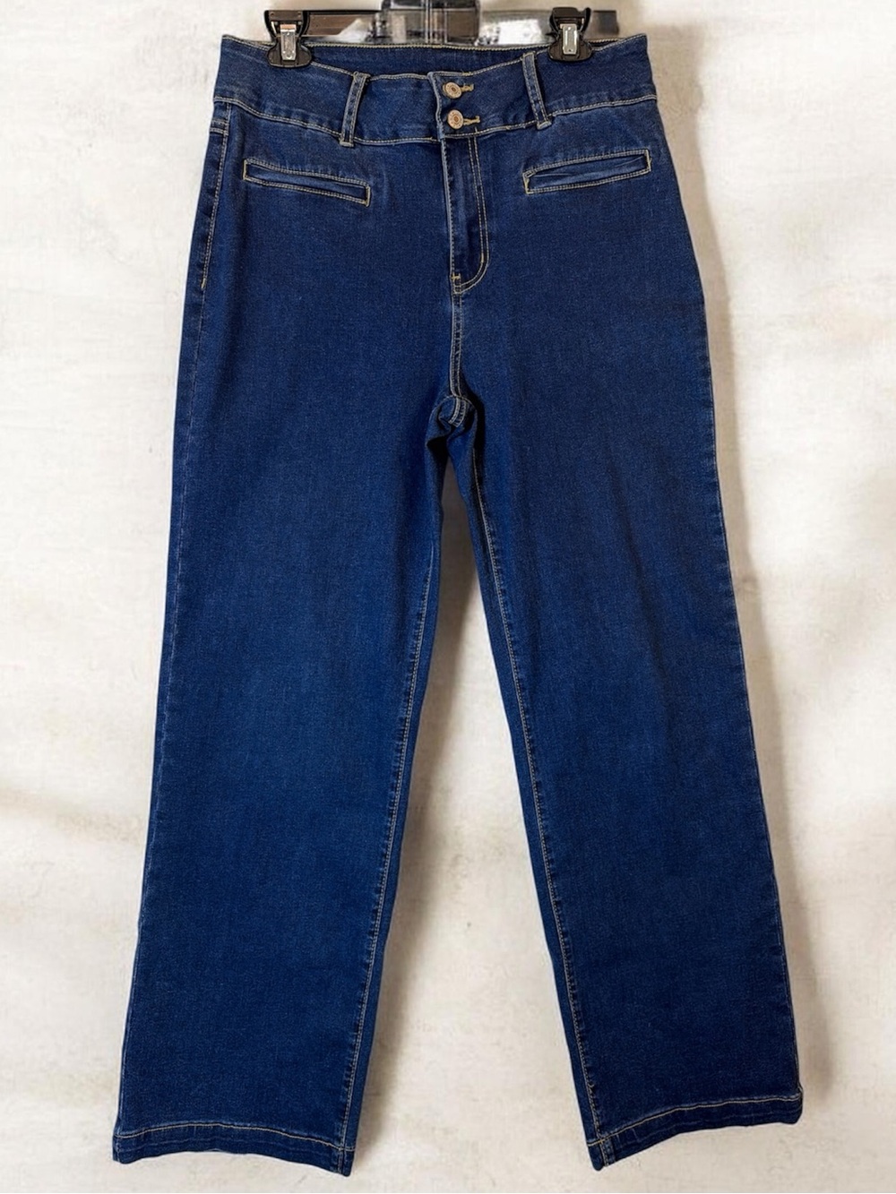 Sidefeel Women’s High Waisted Denim Jeans. Size 14